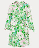 Lilly Pulitzer Abralynn Linen Shirtdress - Putting Green Poppyland