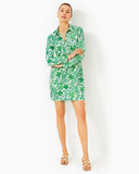 Lilly Pulitzer Women's UPF 50+ Kindra Dress - Fiddle Leaf Green Lil Escape Plan