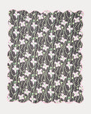 Lilly Pulitzer Reversible Throw Blanket - Onyx Blushing Blooms