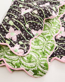 Lilly Pulitzer Reversible Throw Blanket - Onyx Blushing Blooms