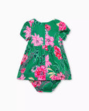 Lilly Pulitzer Girls Kelce Infant Dress - Multi Safari Sanctuary