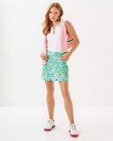 Lilly Pulitzer Women's UPF 50+ Luxletic Monica Scallop Skort - Multi Lil Sun Of A Bun Golf