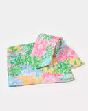 Lilly Pulitzer Men's Stuff Tie and Pocket Square Set - Multi Bright Delight Patch Accessories Small