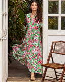 Lilly Pulitzer Larkyn Midi Shirtdress - Glowing Gardens