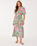 Lilly Pulitzer Larkyn Midi Shirtdress - Glowing Gardens