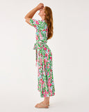 Lilly Pulitzer Larkyn Midi Shirtdress - Glowing Gardens