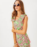 Lilly Pulitzer Women's Anders Tunic - Rousseau Pink Mane Character Energy