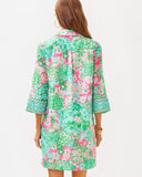 Lilly Pulitzer Women's Daphnie Tunic Dress - Multi Plumes In Bloom Engineered Woven Dress