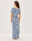 Lilly Pulitzer Chace Maxi Dress - Sapphire Pool Summer Shorelines