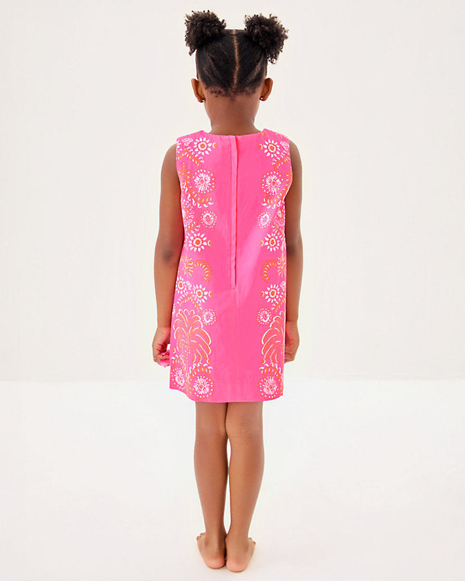 Lilly Pulitzer Little Lilly Classic Shift Dress - Sunkissed Pink Breez | Krizia Martin Lilly Pulitzer Little Lilly Classic Shift Dress - Sunkissed Pink Breez | Krizia Martin