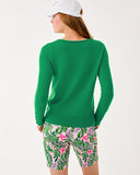 Lilly Pulitzer Lola Boatneck Sweater - Bamboo Green