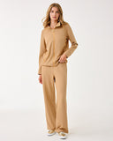 Lilly Pulitzer UPF 50+ 30.5" Amore Pant - Heathered Liced Latte