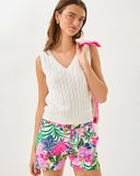 Lilly Pulitzer Brockton V-Neck Sweater Tank - Coconut