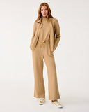 Lilly Pulitzer UPF 50+ Basque Full Zip Jacket - Heathered Iced Latte