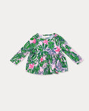 Lilly Pulitzer Hollee Infant Tunic & Legging Set - Conch Shell Pink Roaring with Joy