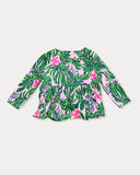 Lilly Pulitzer Hollee Infant Tunic & Legging Set - Conch Shell Pink Roaring with Joy