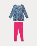 Lilly Pulitzer Hollee Infant Tunic & Legging Set - Multi Paisley Parade