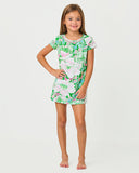 Lilly Pulitzer Girls Mini Cody Dress - Putting Green Poppyland