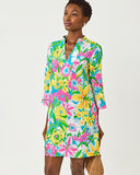 Lilly Pulitzer Annadetta Linen Tunic Dress - Multi Lovely Lilly