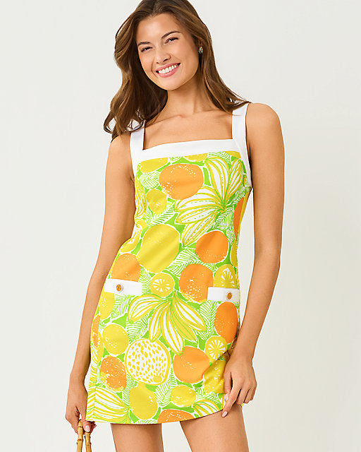 Lilly Pulitzer Duffy Shift Dress - Island Palm Zesty