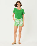Lilly Pulitzer Clairmont Ladder Lace Top - Terrace Green