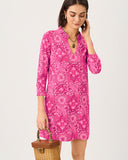 Lilly Pulitzer Annelie Dress - Pink Aster The Casbah Allover