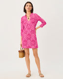 Lilly Pulitzer Annelie Dress - Pink Aster The Casbah Allover
