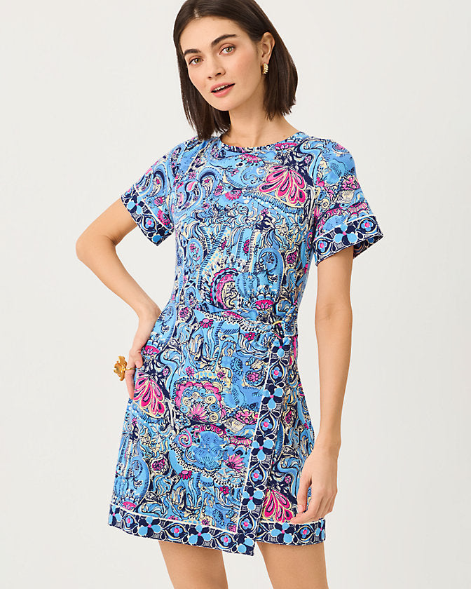 Lilly Pulitzer Izola Dress - Multi Paisley Parade Engineered