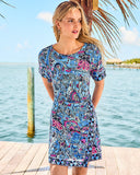 Lilly Pulitzer Izola Dress - Multi Paisley Parade Engineered