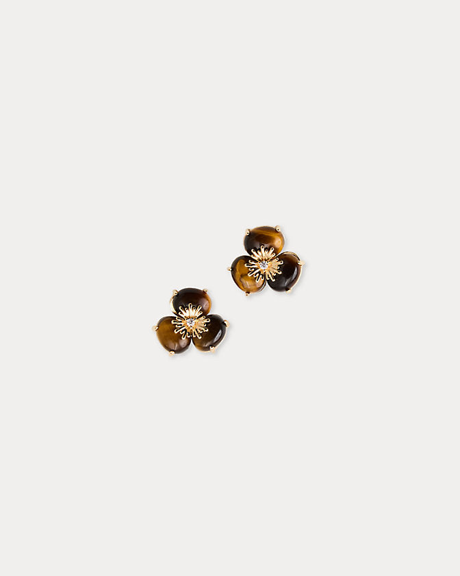 Lilly Pulitzer Camouflage Catwalk Earrings - Coco Beach