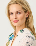 Lilly Pulitzer Camouflage Catwalk Earrings - Coco Beach
