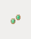 Lilly Pulitzer Via Palm Earrings - Chateau Green