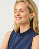 Lilly Pulitzer Via Palm Earrings - Chateau Green