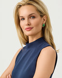 Lilly Pulitzer Via Palm Earrings - Chateau Green
