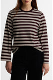 Barbour Women's Maplewood Striped Long-Sleeved Shirt - Fig Birch