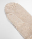 Barbour Elsdon Knitted Mittens - Eggshell