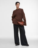 Barbour Women's Sophia Crew Neck Jumper - Vicuna