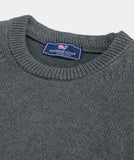 Vineyard vines Men's Cotton Crewneck Sweater - Charcoal Heather