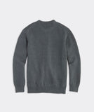 Vineyard vines Men's Cotton Crewneck Sweater - Charcoal Heather