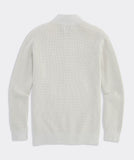 Vineyard Vines Men's Garment-Dyed Beach Waffle Quarter-Zip - Stone