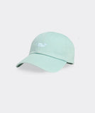 Vineyard Vines Men's Garment-Washed Classic Whale Baseball Hat - Aqua Haze