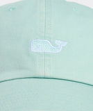 Vineyard Vines Men's Garment-Washed Classic Whale Baseball Hat - Aqua Haze