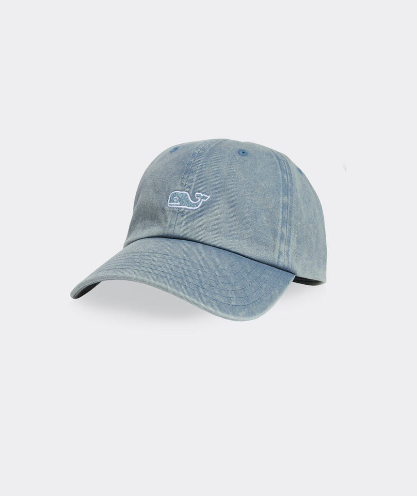 Vineyard Vines Garment Wash Classic Baseball Hat - Blue Mirage