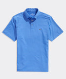 Vineyard Vines Men's Bradley Stripe Sankaty Polo - Ocean Breeze/Tide Blue