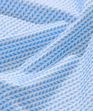 Vineyard Vines Men's Printed Sankaty Performance Polo - Micro Waves Ocean Breeze