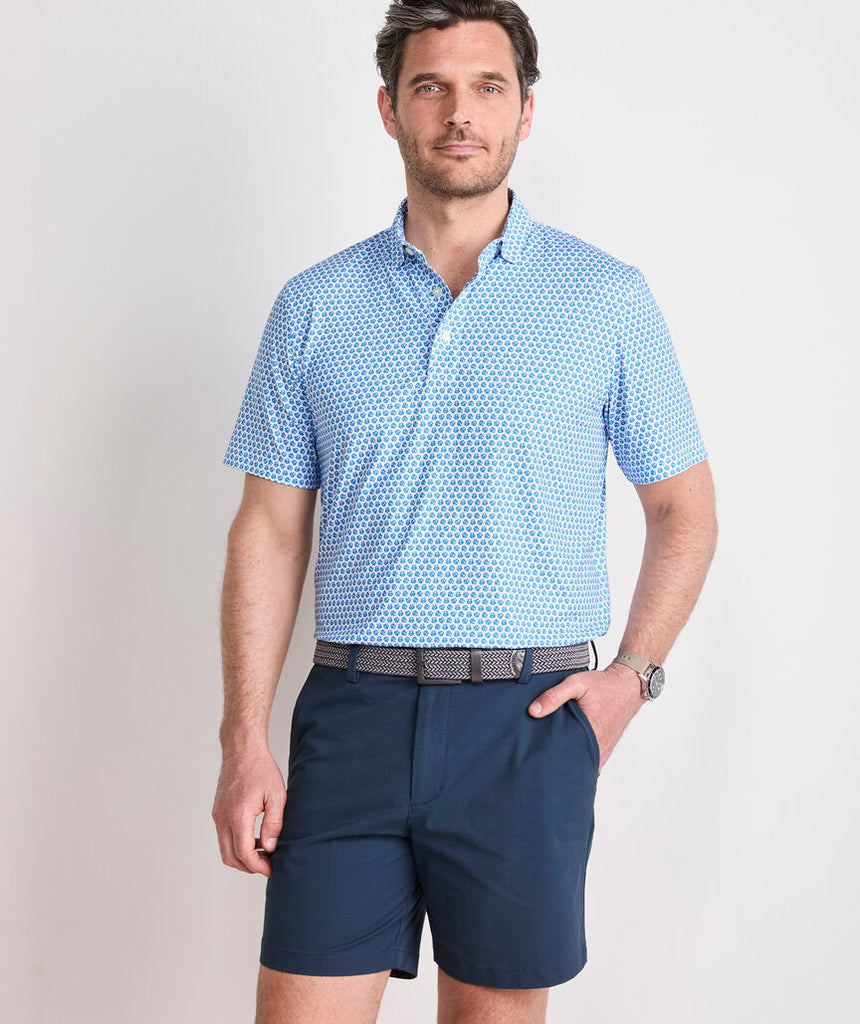 Vineyard Vines Men's Printed Palmero Polo