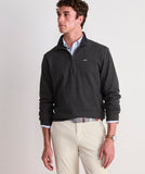 Vineyard Vines Men's Saltwater Quarter-Zip - Jet Black