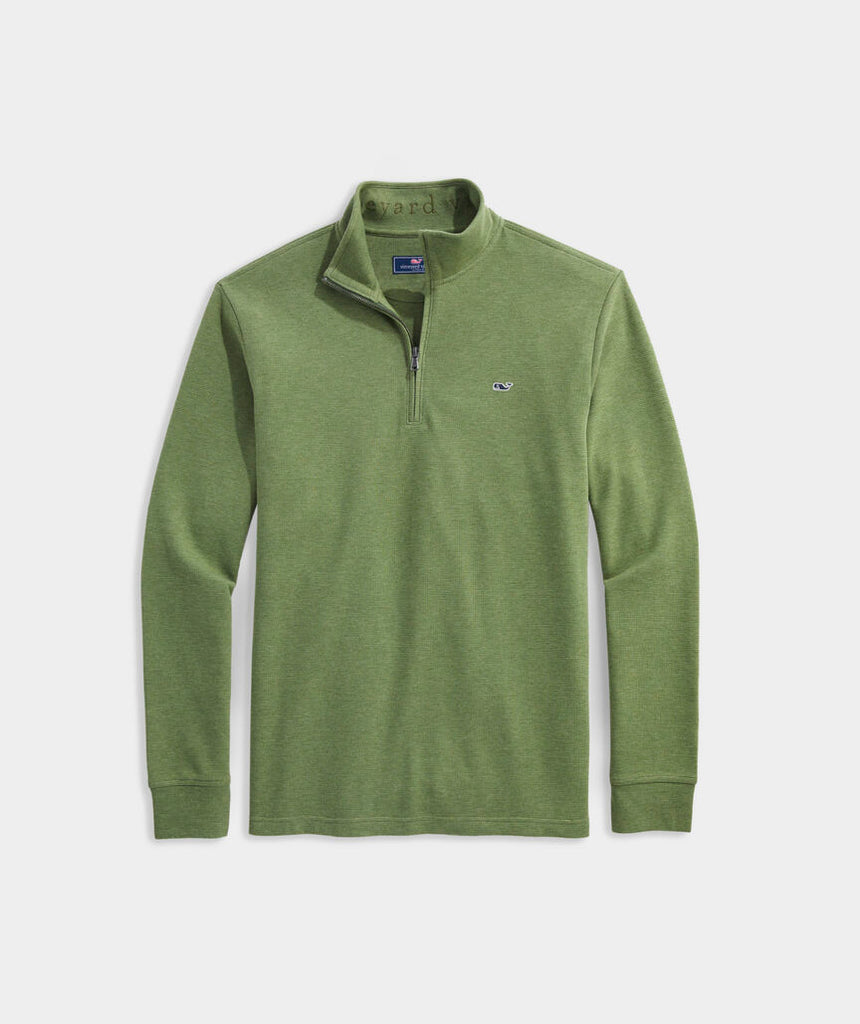 Vineyard Vines Men's Saltwater Quarter-Zip - Cypress