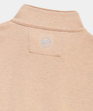 Vineyard Vines Men's Herringbone Bluffs Performance Quarter-Zip -  Toasted Almond