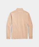 Vineyard Vines Men's Herringbone Bluffs Performance Quarter-Zip -  Toasted Almond